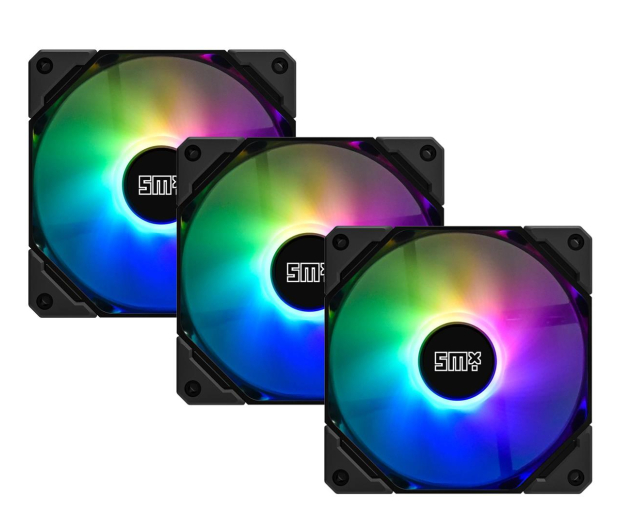 SMX Oroshi 3x120 mm PWM ARGB - 1310413 - zdjęcie